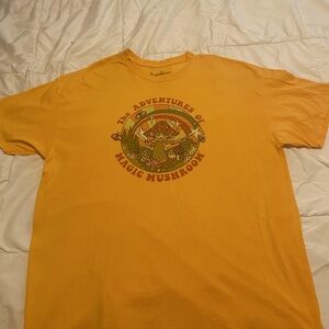The Adventures of Magic Mushrooms Graphic T